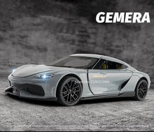 Load image into Gallery viewer, 1:32 Scale KNSG Gemera Diecast Car