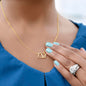 Everlasting Love Gold Hearts Necklace