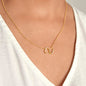 Everlasting Love Gold Hearts Necklace