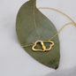 Everlasting Love Gold Hearts Necklace