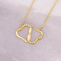 Everlasting Love Gold Hearts Necklace