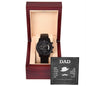 Dad's Black Chronograph Watch