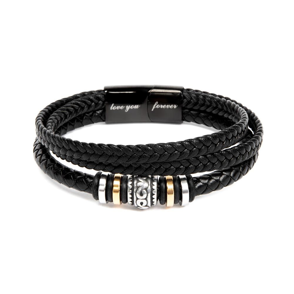 Dad's "Love You Forever" Bracelet