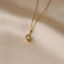 Load image into Gallery viewer, ELAN Sale Birthstone Necklace Minimalist  Stainless Steel Necklace Personalized Jewelry • Birthday Gift