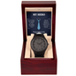 My Hero Dad Wooden Watch