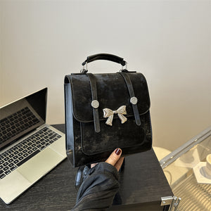 Women's Mini Ribbon Backpack