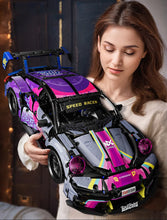 Load image into Gallery viewer, 1700pcs RSR Racing Car Building Blocks Set, Technical Model Sports Car Toy DIY Collector's Gift for Adults/Teens/Kids/Boys/Girls