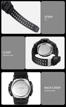Load image into Gallery viewer, Skmei Multifunctional Chrono Digital Watches Mens Dual Movement 3 Time Sport Wristwatch Waterproof Electronic Clock Reloj Hombre