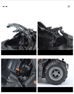 1:24 Batmobile Tumbler Alloy Die Cast Car