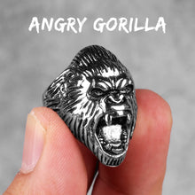 Load image into Gallery viewer, Men&#39;s Stainless Steel Animal Rings