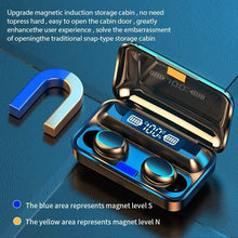 Load image into Gallery viewer, F9 Wireless Earphones LED Dislpaly Binaural TWS Wireless Bluetooth Headset Waterproof Noise Reduction Bluetooth Headphones