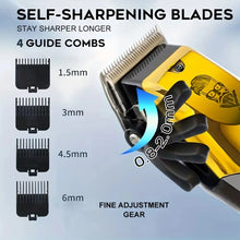 Load image into Gallery viewer, T9 Vintage Men's Electric Hair Clipper Beard Trimmer/Rechargeable Hair Cutting Machine With Nose Hair Trimmer Kit Boyfriend Gift