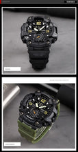 Load image into Gallery viewer, Skmei Multifunctional Chrono Digital Watches Mens Dual Movement 3 Time Sport Wristwatch Waterproof Electronic Clock Reloj Hombre