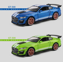 Load image into Gallery viewer, 1:32 Ford Mustang Shelby GT500 Diecast Car