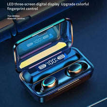 Load image into Gallery viewer, F9 Wireless Earphones LED Dislpaly Binaural TWS Wireless Bluetooth Headset Waterproof Noise Reduction Bluetooth Headphones
