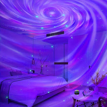 Load image into Gallery viewer, LED NightLights Galaxy Projector Remote Control 5V USB Rechargeable Starry Sky Lamp DMX Sound Active 7 Modes for Kids Room Decor