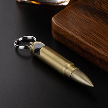 Load image into Gallery viewer, Match Lighter Creative Keychain Pendant Style Metal Waterproof Essential Outdoor Survival Igniter  Gadgets for Men