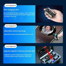 Load image into Gallery viewer, F9 Wireless Earphones LED Dislpaly Binaural TWS Wireless Bluetooth Headset Waterproof Noise Reduction Bluetooth Headphones