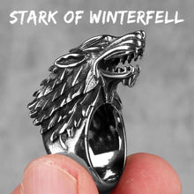Load image into Gallery viewer, Men&#39;s Stainless Steel Animal Rings