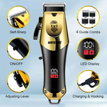 Load image into Gallery viewer, T9 Vintage Men's Electric Hair Clipper Beard Trimmer/Rechargeable Hair Cutting Machine With Nose Hair Trimmer Kit Boyfriend Gift