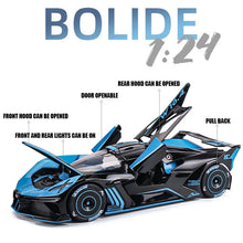 Load image into Gallery viewer, 1:24 Bugatti Bolide  Diecast Car