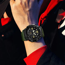 Load image into Gallery viewer, Skmei Multifunctional Chrono Digital Watches Mens Dual Movement 3 Time Sport Wristwatch Waterproof Electronic Clock Reloj Hombre