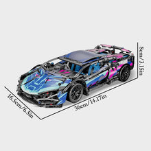 Load image into Gallery viewer, 1700pcs RSR Racing Car Building Blocks Set, Technical Model Sports Car Toy DIY Collector's Gift for Adults/Teens/Kids/Boys/Girls