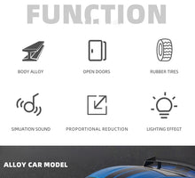 Load image into Gallery viewer, 1:18 Ford Mustang GT500 Diecast Car