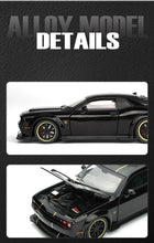Load image into Gallery viewer, 1:32 Dodge Challenger SRT Hellcat Diecast Car