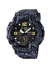 Load image into Gallery viewer, Skmei Multifunctional Chrono Digital Watches Mens Dual Movement 3 Time Sport Wristwatch Waterproof Electronic Clock Reloj Hombre