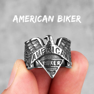 Men's Stainless Steel Animal Rings