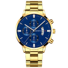 Load image into Gallery viewer, Fashion Mens Sports Watches Luxury Men Stainless Steel Quartz Wrist Watch for Man Business Casual Leather Watch часы мужские