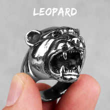 Load image into Gallery viewer, Men&#39;s Stainless Steel Animal Rings