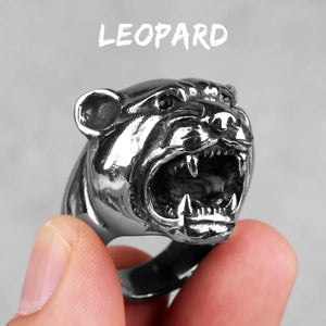 Men's Stainless Steel Animal Rings