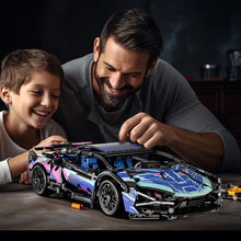 Load image into Gallery viewer, 1700pcs RSR Racing Car Building Blocks Set, Technical Model Sports Car Toy DIY Collector's Gift for Adults/Teens/Kids/Boys/Girls