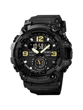 Load image into Gallery viewer, Skmei Multifunctional Chrono Digital Watches Mens Dual Movement 3 Time Sport Wristwatch Waterproof Electronic Clock Reloj Hombre