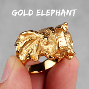 Men's Stainless Steel Animal Rings