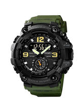 Load image into Gallery viewer, Skmei Multifunctional Chrono Digital Watches Mens Dual Movement 3 Time Sport Wristwatch Waterproof Electronic Clock Reloj Hombre