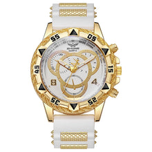 Load image into Gallery viewer, Men’s Watch Fashion Silicone Band Analog Quartz Wrist Watch Man Sports Watches