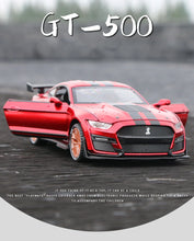 Load image into Gallery viewer, 1:32 Ford Mustang Shelby GT500 Diecast Car