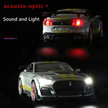 Load image into Gallery viewer, 1:32 Ford Mustang Shelby GT500 Diecast Car