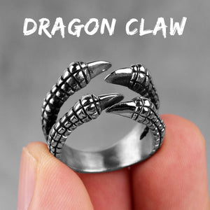 Men's Stainless Steel Animal Rings