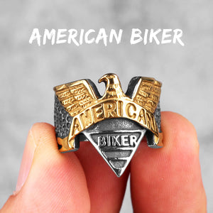 Men's Stainless Steel Animal Rings