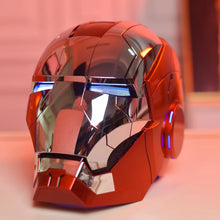 Load image into Gallery viewer, New AutoKing 1/1 Mk5 Iron Man Helmet Cosplay Voice Control Eyes with Light Model Toys for Adult Electric Wearable Christmas Gift