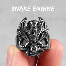 Load image into Gallery viewer, Men&#39;s Stainless Steel Animal Rings