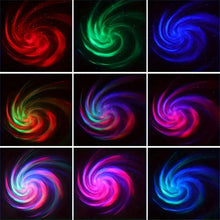 Load image into Gallery viewer, LED NightLights Galaxy Projector Remote Control 5V USB Rechargeable Starry Sky Lamp DMX Sound Active 7 Modes for Kids Room Decor