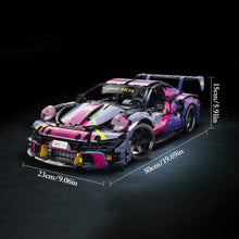 Load image into Gallery viewer, 1700pcs RSR Racing Car Building Blocks Set, Technical Model Sports Car Toy DIY Collector's Gift for Adults/Teens/Kids/Boys/Girls