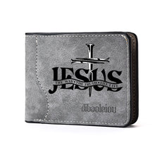 Load image into Gallery viewer, Men's Fashion Short Wallet PU Leather Multiple Card Slots High-Quality Personalized Soft Leather Wallet