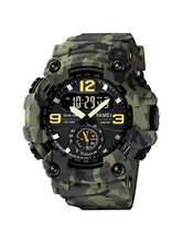 Load image into Gallery viewer, Skmei Multifunctional Chrono Digital Watches Mens Dual Movement 3 Time Sport Wristwatch Waterproof Electronic Clock Reloj Hombre