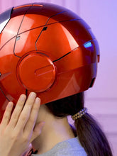 Load image into Gallery viewer, New AutoKing 1/1 Mk5 Iron Man Helmet Cosplay Voice Control Eyes with Light Model Toys for Adult Electric Wearable Christmas Gift